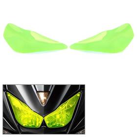 Zdl-kabusikikaisya1989us 890000871676 Front Headlight Guard Shield Screen Lens Cover For Honda Force 155 2016-21 Green