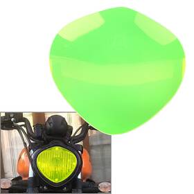 Zdl-kabusikikaisya1989usa 750000401177 Headlight Guard Shield Screen Lens Cover For Kawasaki Vulcan S Vn650 15-21 Green