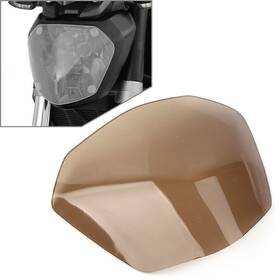 Zdl-kabusikikaisya1989usa 780000152090 Front Headlight Guard Shield Screen Lens Cover For Yamaha Mt-07 2013-2017 Smoke