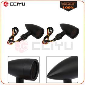 Z16236901g Zegale Motorcycle Led Tail Light 2pcs Bullet Turn Signal Indicator 3 Wire Set Up