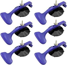 Zk411 Zktool 6pc Suction Cup Clamp Set Class Clamps Kit For Car Sponge Style