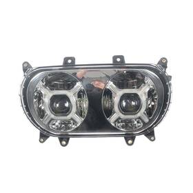 Hlh-hl1584-209 Zsauto #sanzs12.25 Dual Headlight For 2015 - 2023 16 17 18 19 20 Harley Touring Road Glide Headlamp