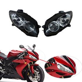 Hly-r1-04 Zsauto #hlroswen Front Headlamp Headlight Assembly For Yamaha 2004 2005 2006 Yzf-r1 05 Yzf1000 R1