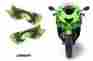 Kawasaki-ninja-zx14r Zx14r Amr Racing Kawasaki Head Light Eyes Ninja 2012-2014 Headlight Parts Crpt G