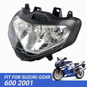 Usam-0503-ds0601 Zxmoto For Suzuki Gsxr600/750 2001 2002 2003 K1 Front Black Headlight Lamp Assembly