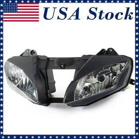 Mk-0503-dy0609 Zxmt Black Front Headlight Headlamp Assembly Fit For Yamaha Yzf R6 Yzfr6 2008-2016