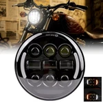 5.75" Drl Led Headlight Halo Ring Round Fit For Dyna Wide Glide Fxdwg/low Rider. Fixed Price $32.99.