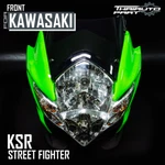 Headlight Lamp Motorcycle Bike Fairing Green For Kawasaki Ksr Streetfighter. Fixed Price $133.80.
