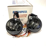 Super Spots Passing Lamp Leds Fog Black 4.5" Daymaker Harley Touring 44165. Fixed Price $225.00.