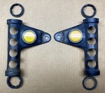 Honda Sl 350 K1 Headlamp Stays, Brackets, Ears, Set, 61311312000 / 61312312000. Fixed Price $20.00.