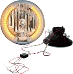 Headwinds 7" Halogen Headlight With Turn Signals Fits 8-9724LEDWTCMA. Fixed Price $144.89.