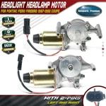 2X Left& Right Headlight Headlamp Motors For Pontiac Firebird 87-92 Fiero 87-88. Fixed Price $94.38.