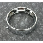Wyatt Gatling Chrome 7" Frenched Headlight Outer Trim Ring 69626-99. Fixed Price $48.85.