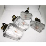 Front & Rear Turn Signal Winker Clear For Honda C100 C102 CA100 CA102 C105T. Fixed Price $55.54.