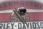 Harley Aermacchi 61-68 Sprint C,h Nos Rear Brake Adjust Nut & Spring 42265-61P. Fixed Price $24.99.
