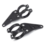 Black 41MM Turn Signal Clamps Headlight Mount Bracket Fork Harley Hond. Fixed Price $16.99.