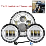 For Yamaha Royal Star Venture XVZ1300 7" Led HEADLIGHT+4.5" Passing Lights Combo. Fixed Price $59.11.
