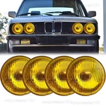 4PCS 5.75" Round Glass Headlight Housing Hi/low Beam For H4 Led Hid Halogen Bulb. Fixed Price $58.58.