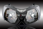 Headlight Housing Assembly For Kawasaki ZX-12R ZX1200B 2002 03 04 2005 Clear. Fixed Price $70.00.