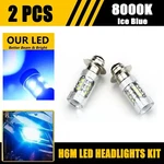 2PCS 8000K H6M Led Headlights Bulb For Honda Rancher 350 400 Recon 250 8500K Nj. Fixed Price $9.89.