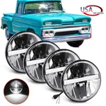 3/4" 5.75" Led Headlight For Gmc K15/K1500 K25/K2500 K35/K3500 Pickup Suburban. Fixed Price $109.49.