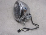 Harley '02 Fxstdi Headlight W/led Bulb, 68258-00A, Has Dent, Works Good #4845. Fixed Price $50.00.