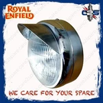 Royal Enfield Headlamp Headlight Assembly With Bulb For Classic 350/500 593263/E. Fixed Price $52.28.
