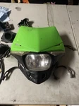 Ufo Stealth 12V Enduro Motor Bike Headlight With Led Side Lights - Green Works. Fixed Price $59.99.
