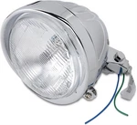 Drag Specialties 20-0335D-BX-LB1 Headlight With Visor 5-3/4" Grooved. Fixed Price $103.94.