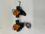 Triumph Bonneville T100 2020 - Complete Set Of Front Indicators Inc Brackets. Fixed Price $148.02.