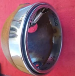 Yamaha 1974-1976 DT250 DT125B Headlight Bucket With Rim 1/4 Dia YHA-126. Fixed Price $44.50.