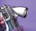 Headwinds 4.5" Headlight Concours Rocket Smooth Chrome #1-4800CA. Fixed Price $342.43.