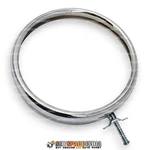 Miller 8" Headlamp Rim For Curved Glass Lens Ajs Norton Bsa. Fixed Price $24.35.