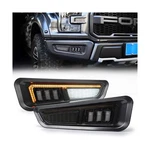 Raptor Fog Lights With Sequential Amber Turn Signal Drl Bumper Driving Li.... Fixed Price $171.30.