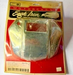Eagle Iron Chrome Headlamp Visor Cover With Cutout Fits Harley Davidson. Fixed Price $19.00.