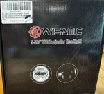 Wisamic 5-3/4" Led Projector Headlight MS-0057-B Harley. Fixed Price $19.95.
