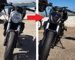 Led Projection Headlight . Ducati Monster 821 / 1200R 1200S Fast Ship. Fixed Price $278.00.