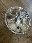 Motorcycle 7" Jute Headlight Crystal Clear 60W/55W H4 Pilot Bulb Bike Indian. Fixed Price $32.99.