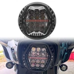 7" Black Honeycomb Led Headlight High/low Beam For Harley Touring Fld 1994-2017. Fixed Price $150.99.