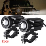 Led Motorcycle Headlight Yellow White Hi/lo Spot Driving Fog Lamp Atv IP68. Fixed Price $18.79.