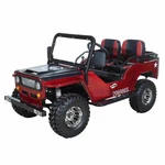 X-pro Ranger 125CC Mini Jeep Go Kart W/ 3-SPEED Semi-auto Transmission & Reverse. Fixed Price $1949.00.