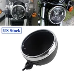 7" Headlight Housing Headlamp Bucket Shell For Harley Softail Fatboy Sportster. Fixed Price $39.56.