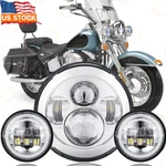 7" Led Headlight+ Fog Passing Combo For Harley Davidson Heritage Softail. Fixed Price $58.98.