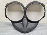 2013 2014 Yamaha Zuma YW50 Headlight Cover Guard 1CD-H4169-00-00. Fixed Price $20.00.