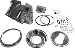 Drag Specialties Nacelle Kit For 7" Headlights Chrome Harley Davidson. Fixed Price $505.57.