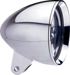 Headwinds Headlight Housing 1-4500CA 4-1/2 Inch Chrome Bradley Concours Bullet. Fixed Price $365.87.