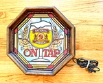 1980 National Premium Tap Lamp Light Sign Barware Man Cave Beer. Fixed Price $150.00.