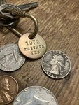 1972 Triumph TR6 Solid Brass Key Fob. Fixed Price $14.95.