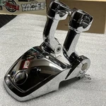 Oem Harley-davidson Dyna Chrome Headlight Visor Pullback Risers 67700193. Fixed Price $120.00.