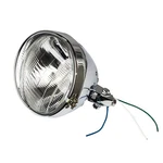 360 Twin Harley Davidson Panhead Knuckehead Headlight Ribbed Chrome 67701-35. Fixed Price $80.99.
